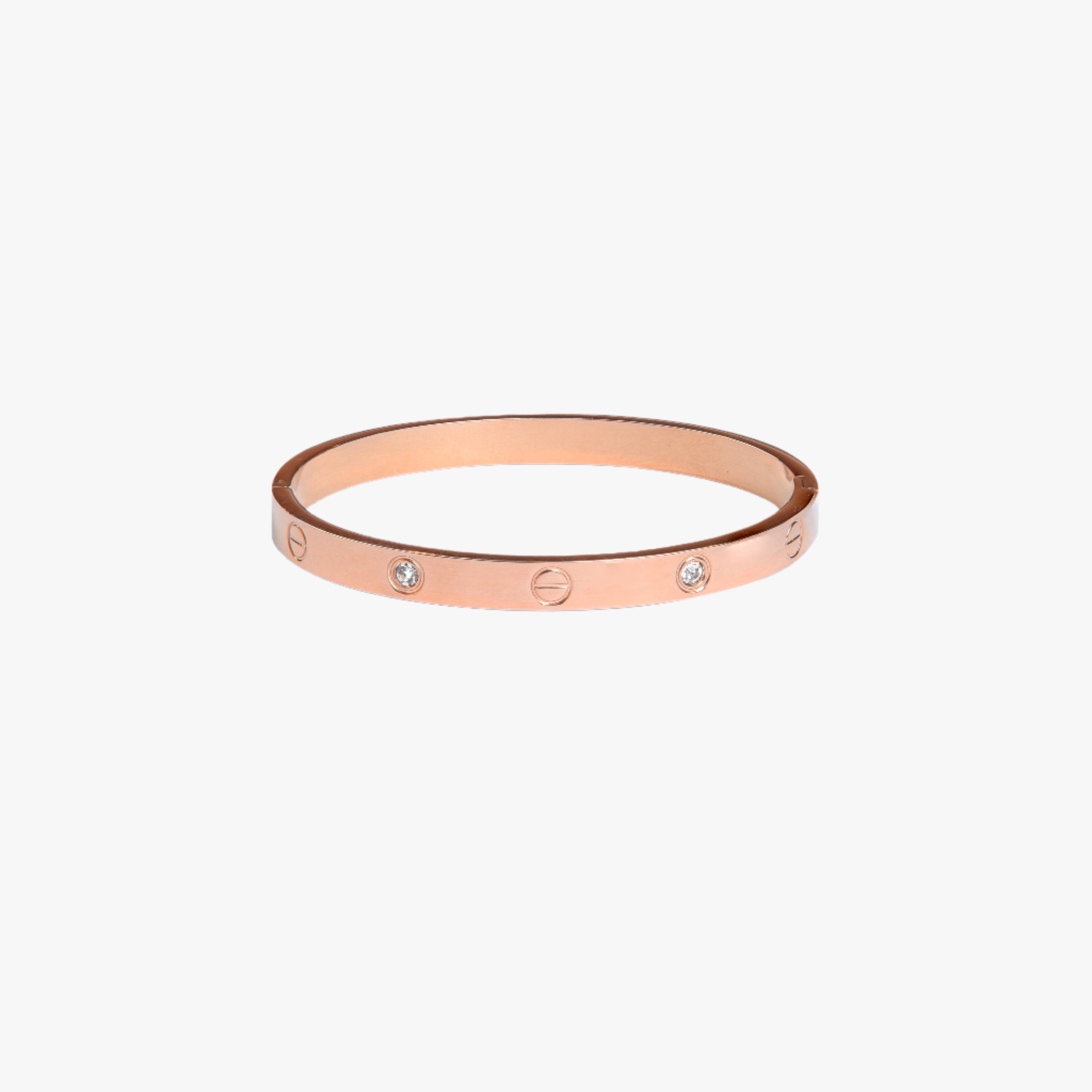 Elysian Grace in Rose Gold Bangle