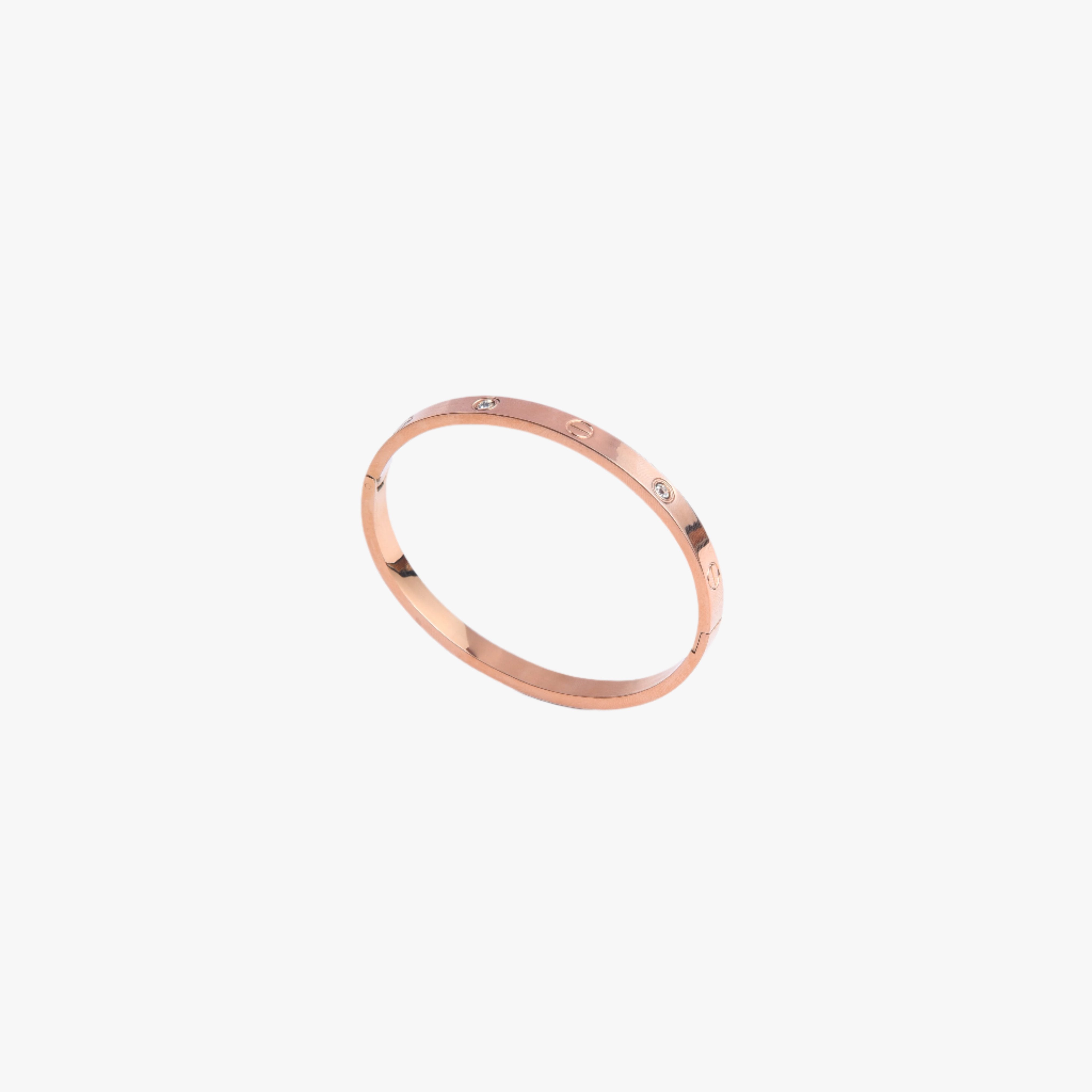 Elysian Grace in Rose Gold Bangle