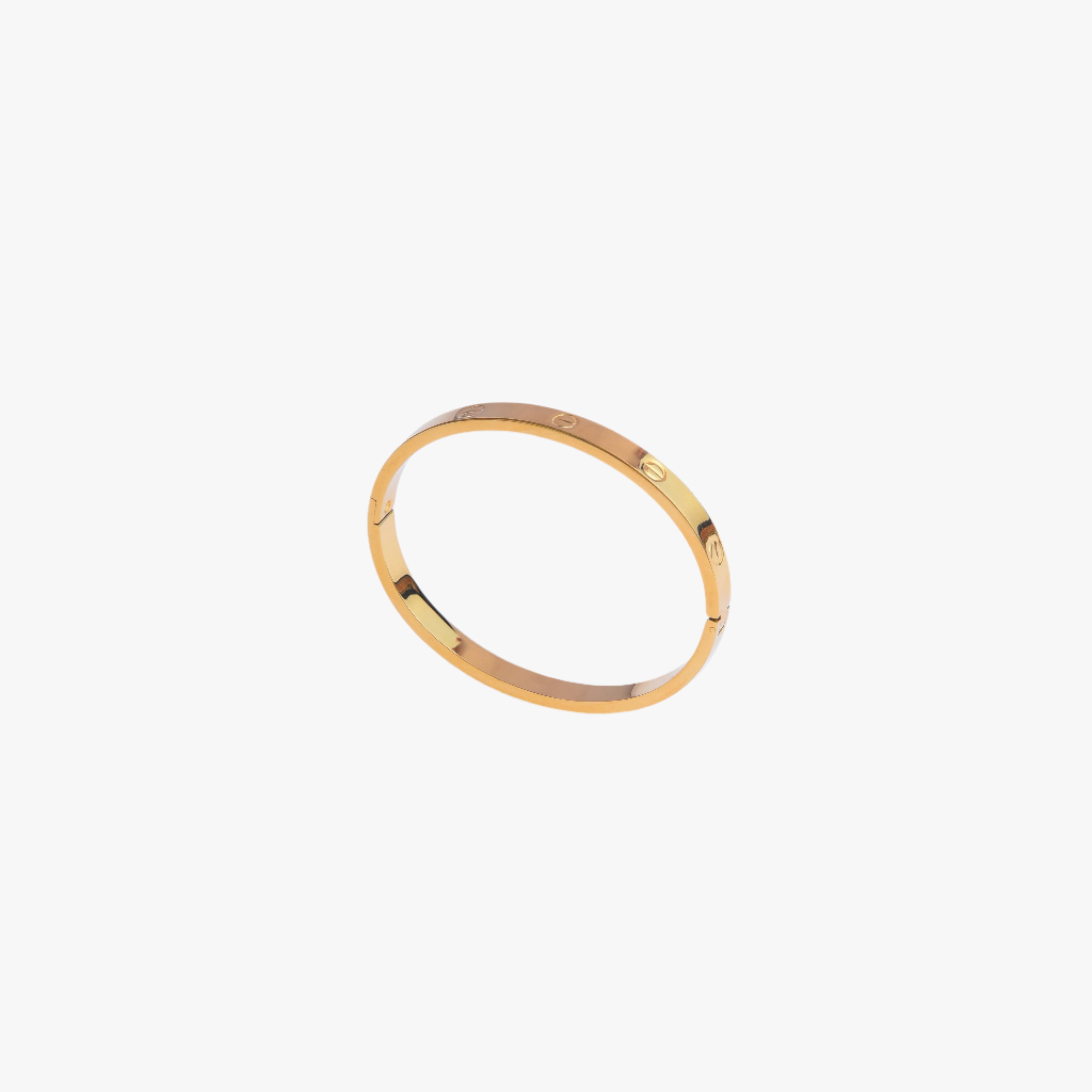 Elysian Grace In Gold Bangle