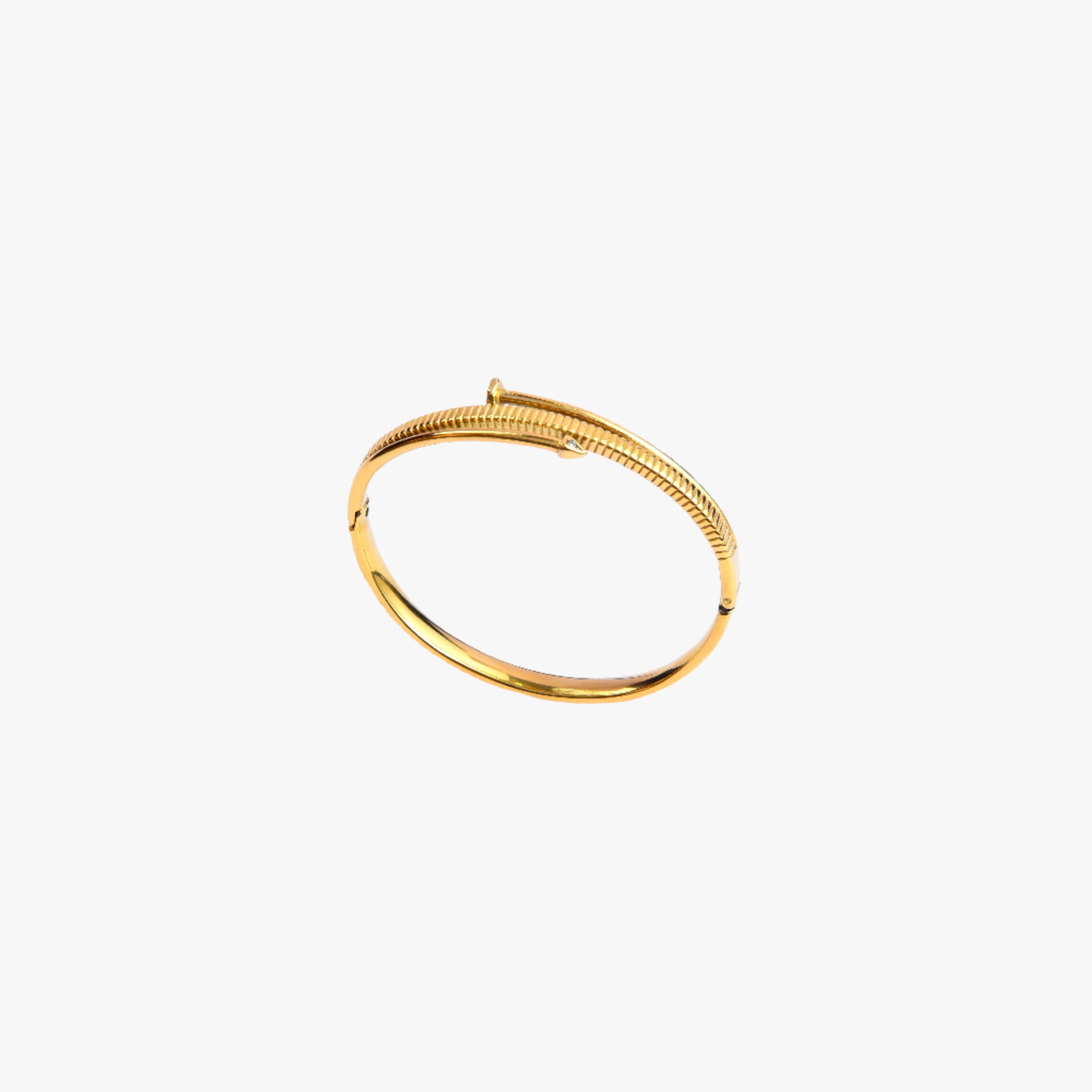 Golden Embrace Bangle